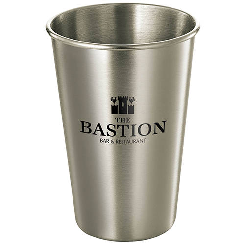 Promotional 400ml Stainless Steel Cups Total Merchandise